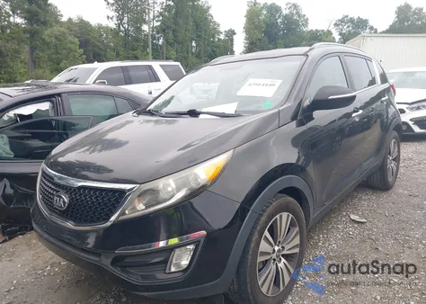 2015 Kia Sportage Ex from USA, damaged, VIN KNDPC3ACXF7761862